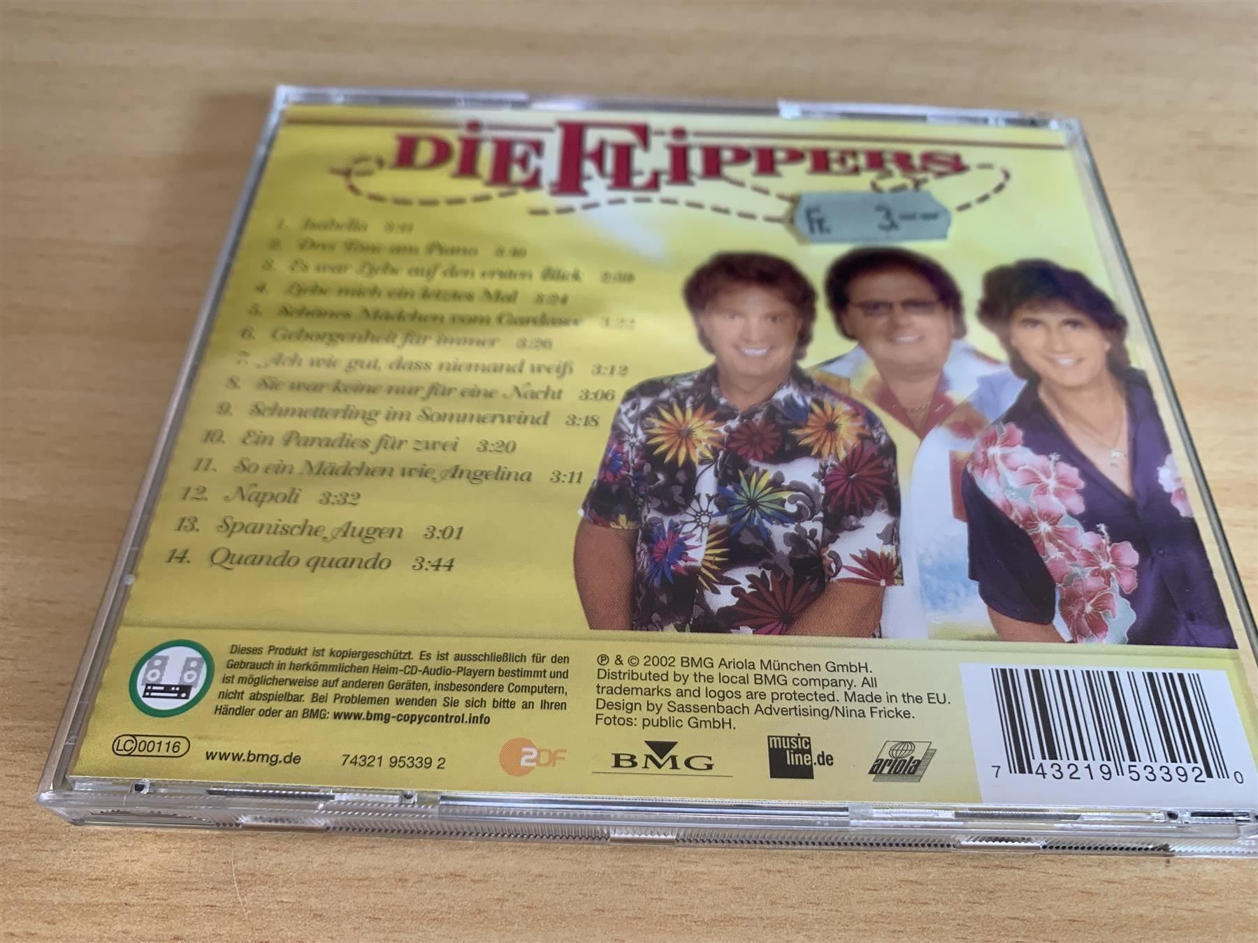 CD: Die Flippers – Isabella – Usato da Rikon im Tösstal venduto da Alpenmutz 1