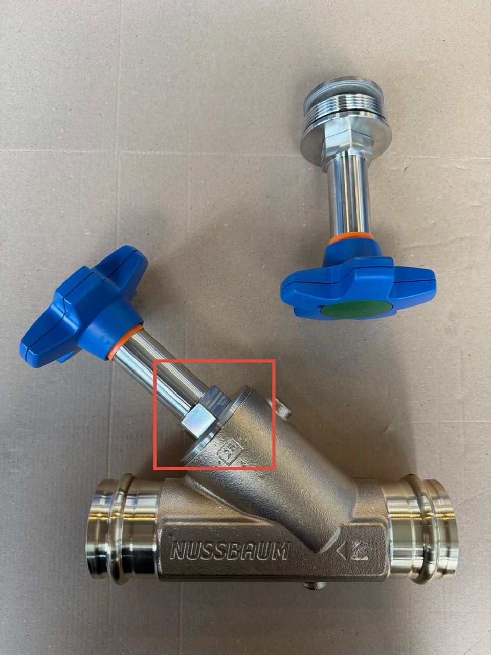 Rubinetteria: Schrägsitzventil Oberteil Inox 2 Zoll – Nuovo (secondo la descrizione) da Niedergösgen venduto da elromano74 1