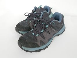 Damen Trekkingschuhe Salomon Gr. 37.5 Ortholite Grau Blau