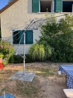 Sonnenschirmständer ohne Tuch und ohne Fuss