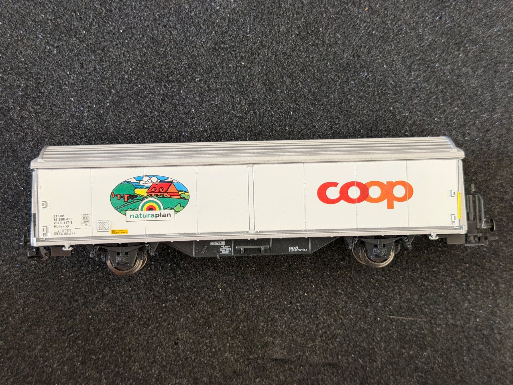 Modellini di ferrovie: Coop naturaplan Güterwagen Modellbahn – Usato da Duggingen venduto da Ysvogel