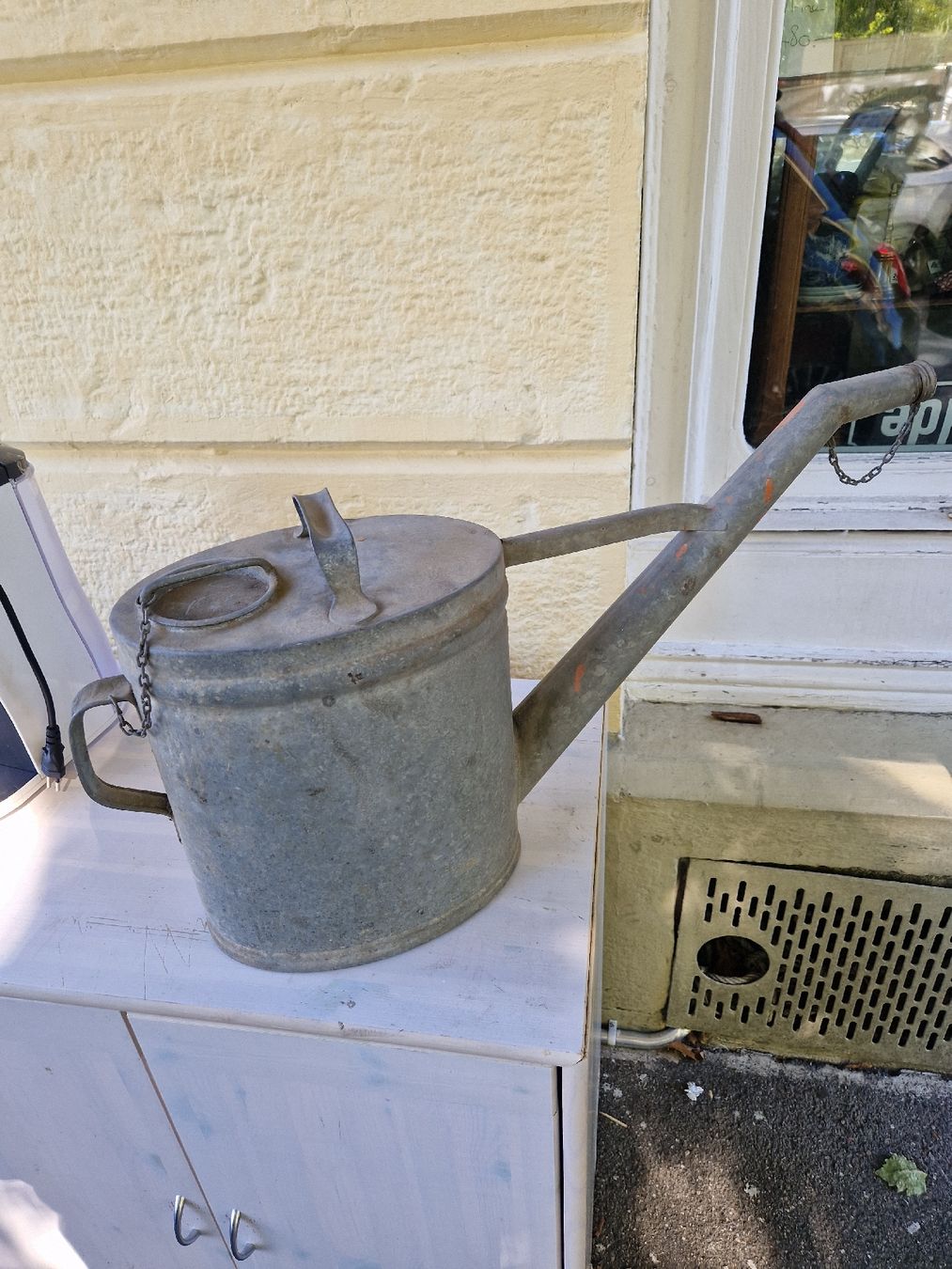Bewässern & Giessen: Vintage Giesskanne aus Metall – Gebraucht aus Mörigen von Clio111 3