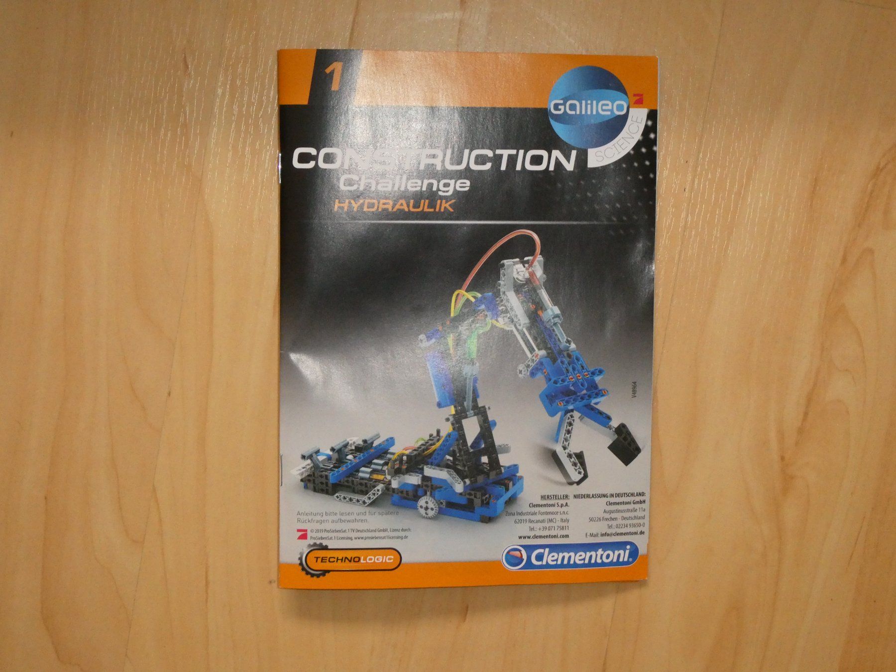 Kit di costruzioni: Hydraulik Bausatz Construction Challenge Galileo Mint – Usato da Mels venduto da KOSL 8