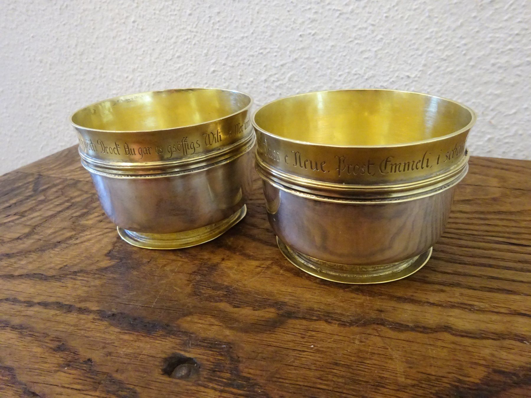 Gläser: Interessante Hochzeitsbecher / 1924 – Gebraucht aus Esslingen von eintagammeer 3