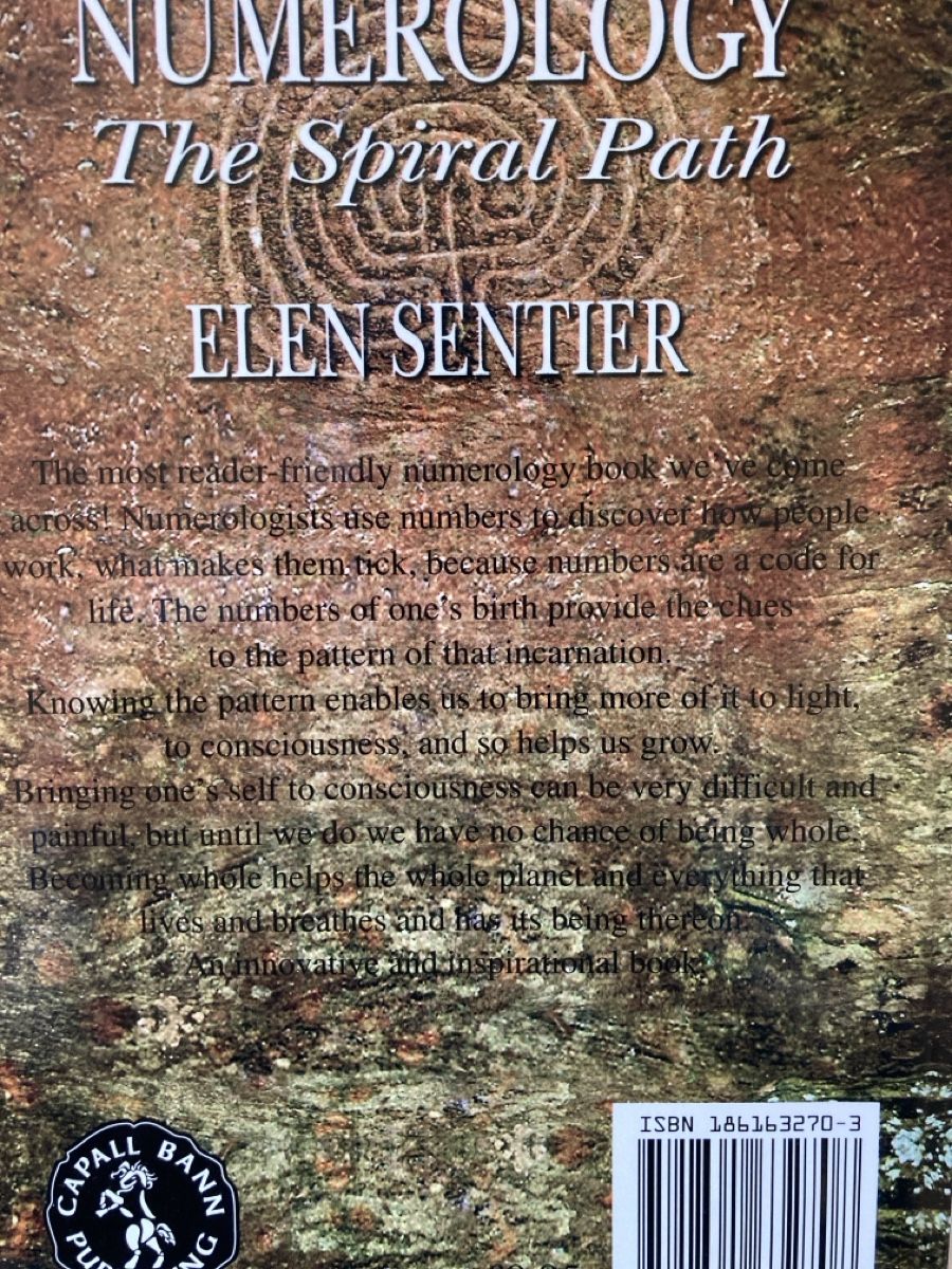Libri: Numerology "The Spiral Path" von Elen Sentier – Usato da Zürich venduto da 000rk 1