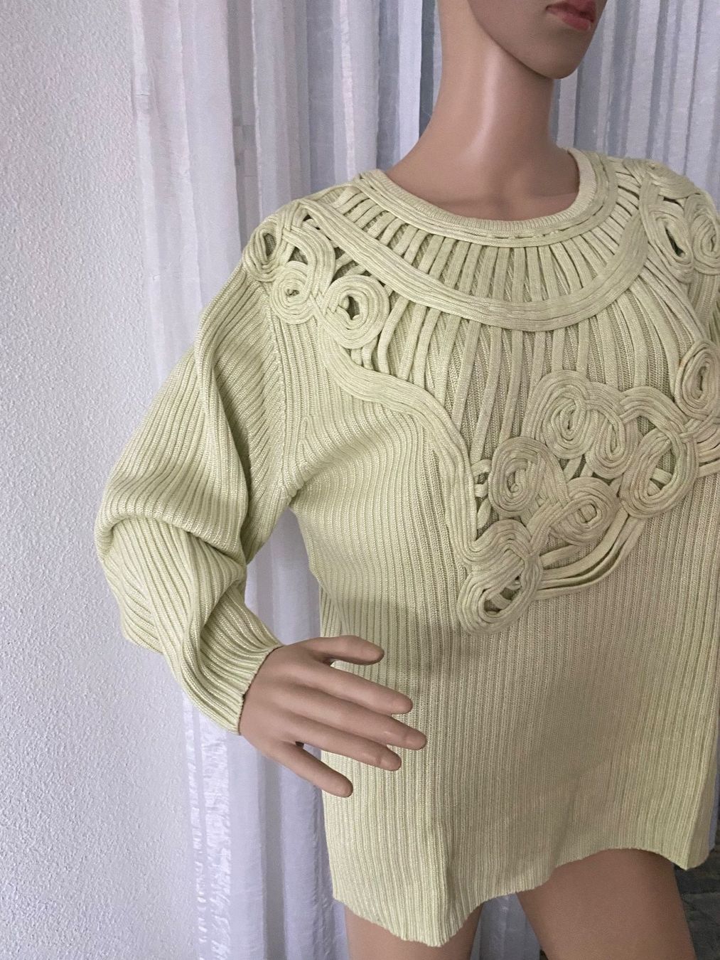Maglioni & Felpe: Spezieller seltener APART Damenstrickpullover,hellgrün,40/42 – Nuovo (secondo la descrizione) da Winkel venduto da ferrari2022 1