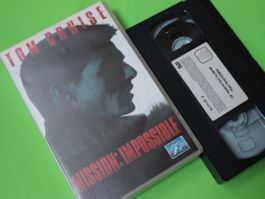 Mission Impossible mit Tom Cruise VHS-Videokassette 1996