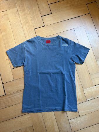PRESSURE - T-Shirt blau mit Rückenprint M