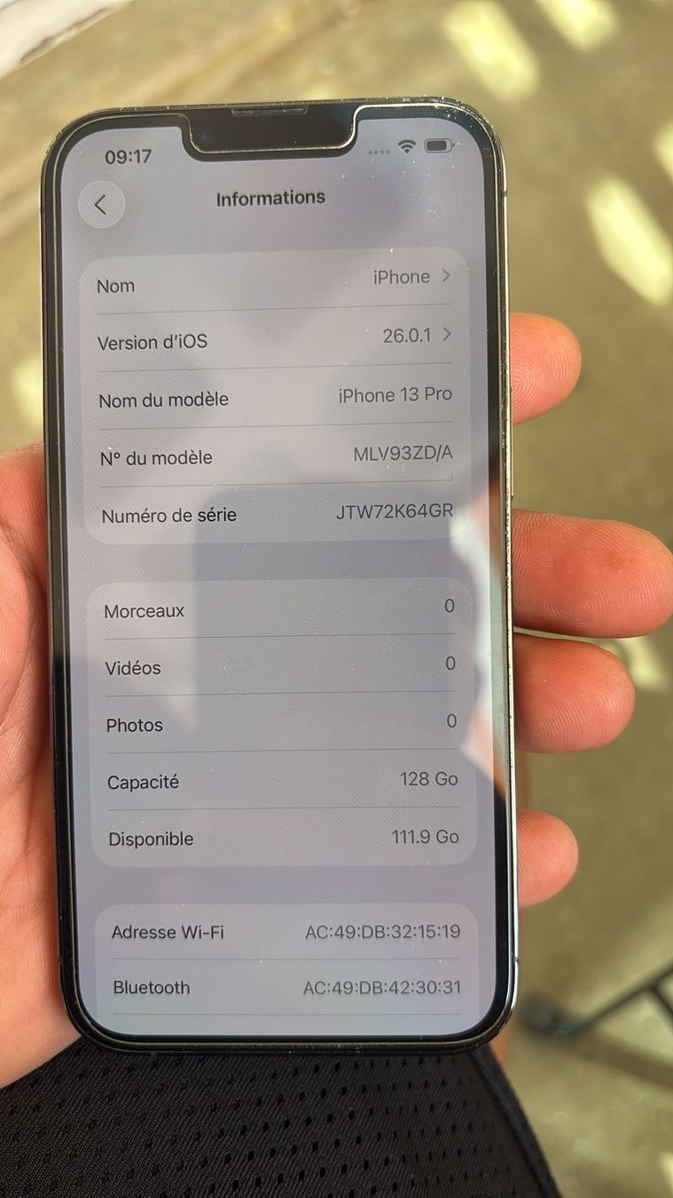 Apple Telefoni cellulari / Smartphones: iPhone 13 Pro graphite comme neuf – Usato da petit-lancy venduto da Mak_zou 4