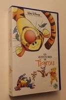 K7 vidéo VHS Les aventures de Tigrou