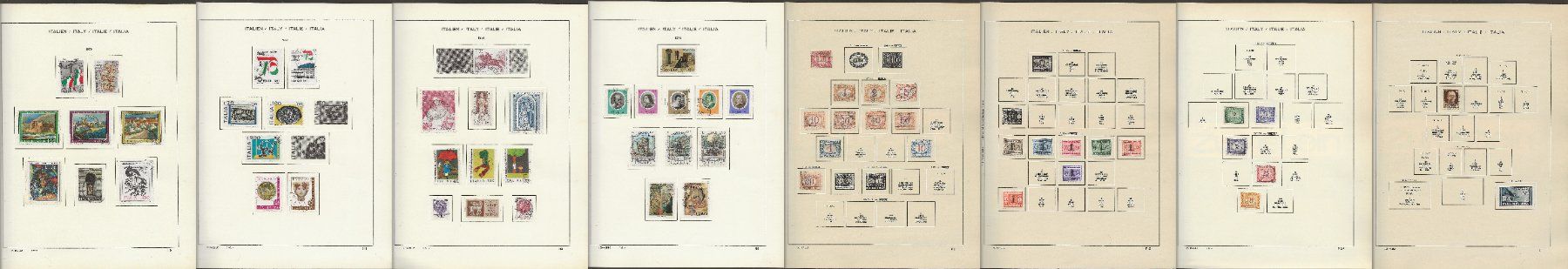 Alle Briefmarken: Marken Italien 1976 etc. – Gebraucht aus Au ZH von xelagreb01