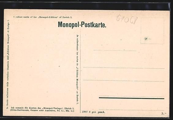 Cartoline postali: AK Zürich, Limmatquai, Strassenbahn – Usato da Berlin venduto da bartko-reher 1