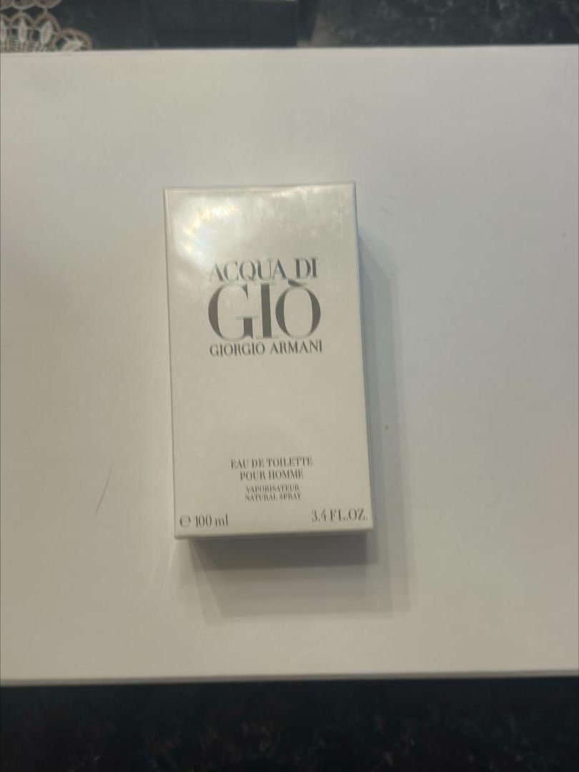 Armani Profumi & Eau de Toilette: Acqua Di Gio, Giorgio Armani 100ml – Nuovo e nell'imballaggio originale da Einsiedeln venduto da rotgypsy1969