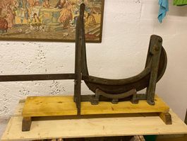 Antike Futter-Schneidemaschine