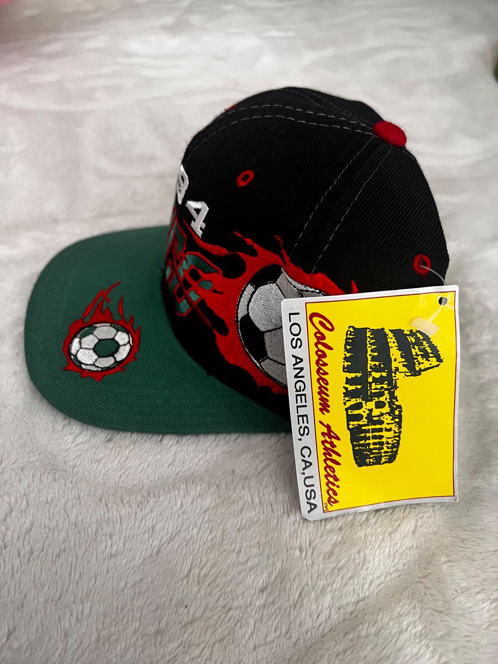 Copricapi, berretti & cappellini: Original Basecap Football World Cup 1994 MEXICO – Nuovo (secondo la descrizione) da Winkel venduto da Smilla82 1
