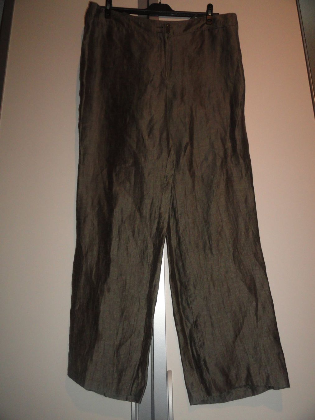 Pantaloni: LEBEK LEINEN HOSE GR. 46 *** – Nuovo (secondo la descrizione) da Uetendorf venduto da bibibop