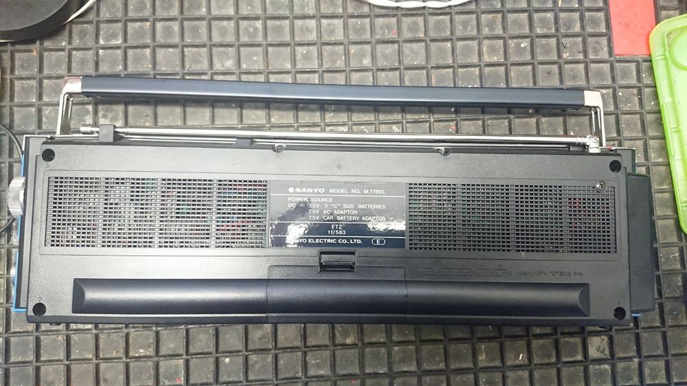 Radio Cassette Sanyo MS 350 LE 1985