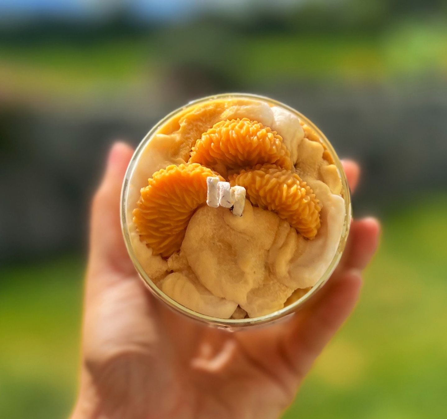 Kerzen: Golden Crumble Cream Candle – Neu und originalverpackt aus Quartino von ritus.studio 1