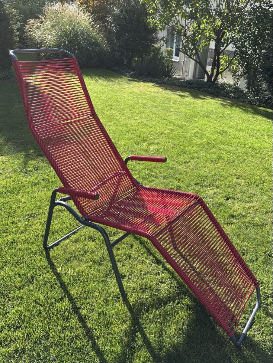 Schaffner Chaises longues: Schaffner Brissago Spaghetti-Liege – D'occasion à Zumikon par Haeckens