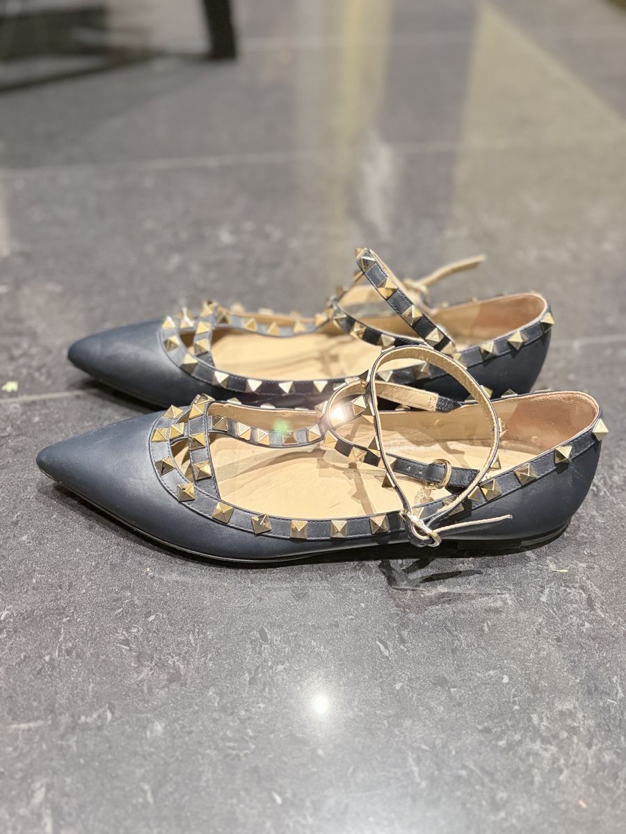 Valentino Scarpe da donna: Valentino Rockstud Ballerinas 38.5 – Usato da Zürich venduto da Michelleanca 1