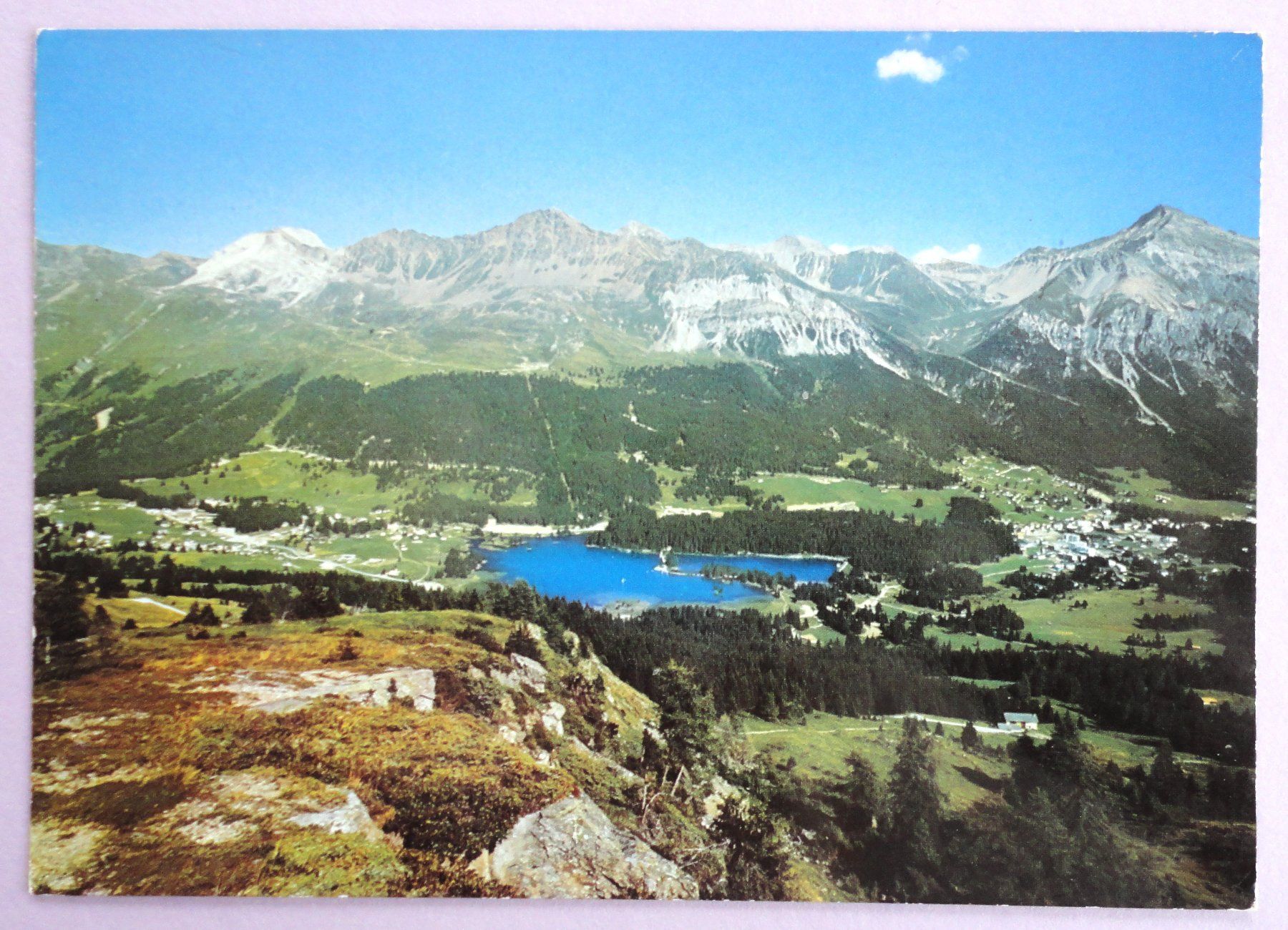 Cartoline postali: Lenzerheide-Valbella, 1500 m ü.M. – Usato da Fétigny venduto da Billy2miny