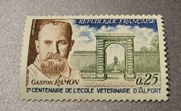 Frankreich 1967 briefmarke