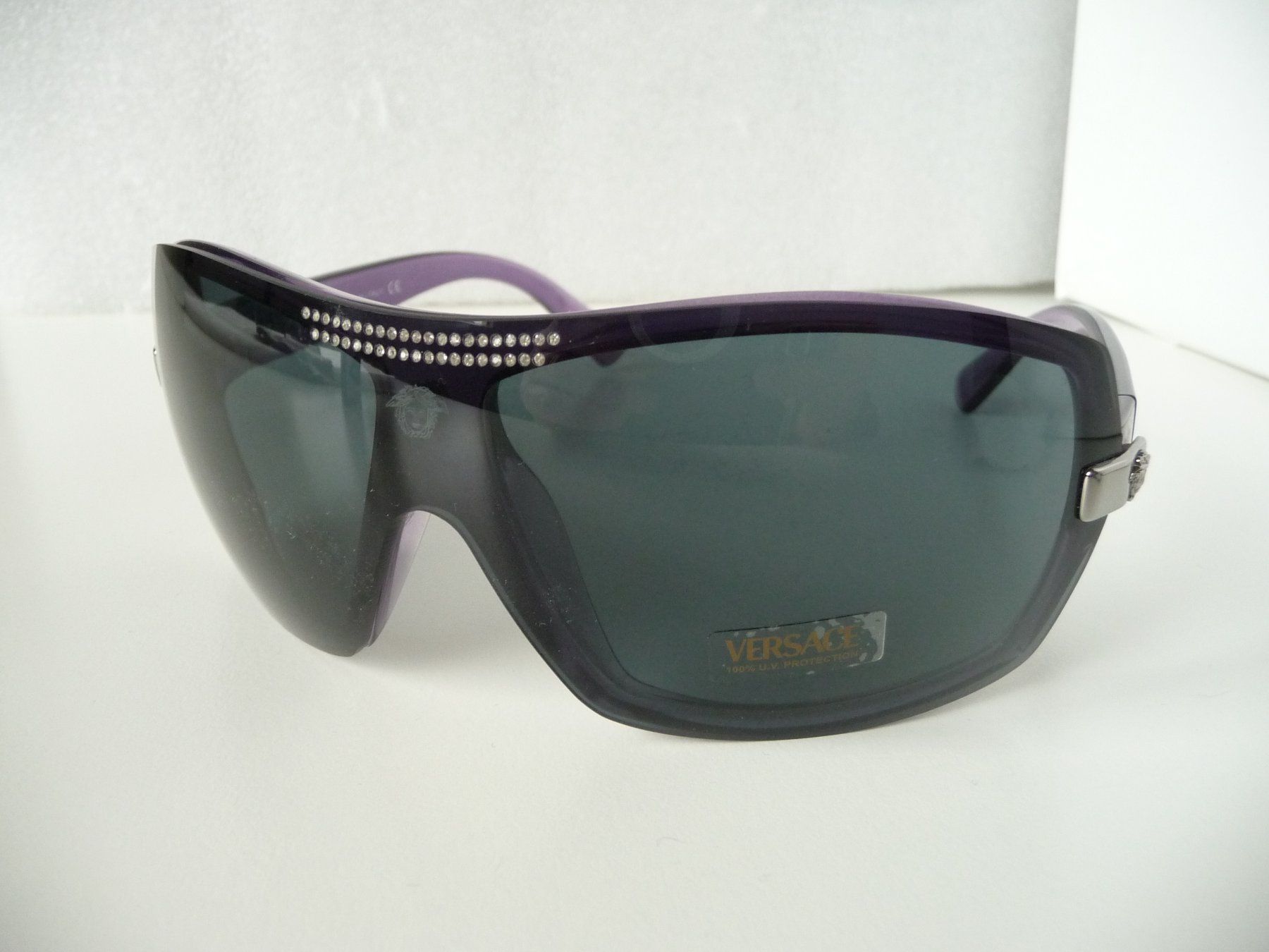 Occhiali & Lenti: neue Versace 4075-V-B Shield, Fehler i.Hinterglas entfernbar – Nuovo (secondo la descrizione) da Winterthur venduto da ricofly