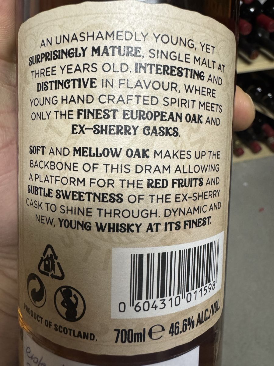 Spirituosen: Strathdearn Single Malt Batch 001 ERSTABFÜLLUNG – Neu und originalverpackt aus Hergiswil NW von wert721 6