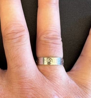 Cartier Anelli: Cartier Ring, Weissgold, Full Set, 63 – Nuovo (secondo la descrizione) da St. Gallen venduto da Viste 3