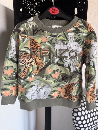 Kenzo Kids jungle sweatshirt, size 3/98, excellent condition