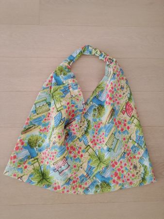 Sommer Tasche mit Strand Motiv. Handgemacht, neuwertig.