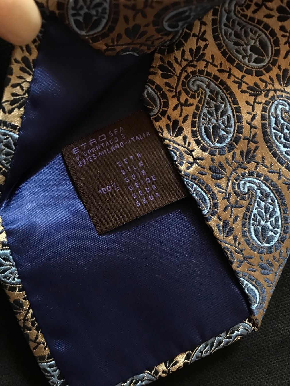 Etro Cravatte: Cravate ETRO, dessin Paisley, 100% soie – Nuovo (secondo la descrizione) da Morges venduto da sandy069 3