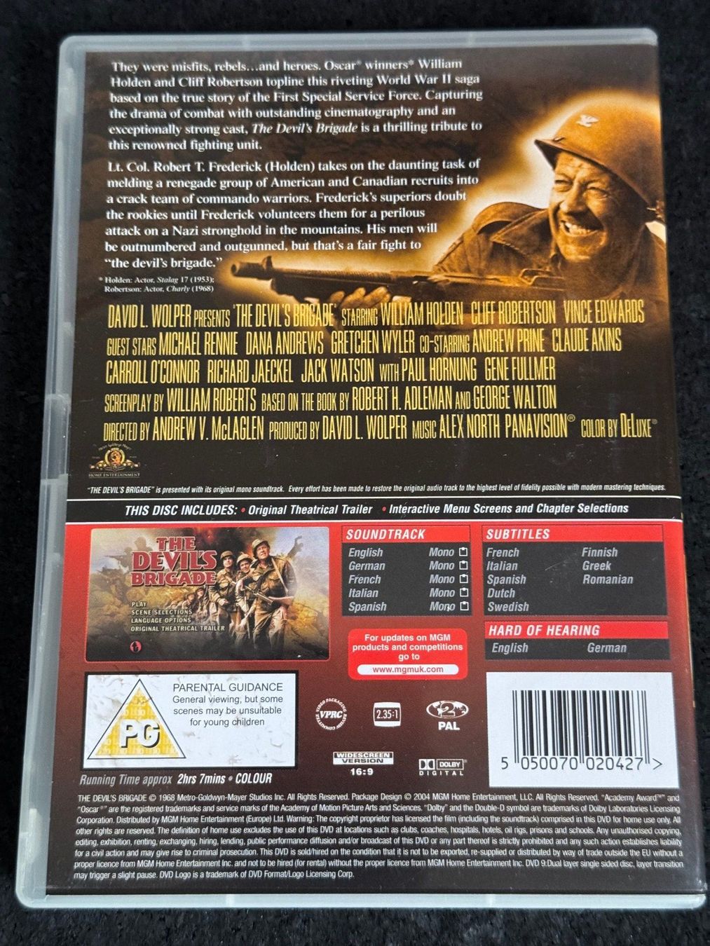 Tutti i DVDs: The Devil's Brigade DVD EN/DE/FR/IT/SP – Usato da Fribourg venduto da tschjoly 1