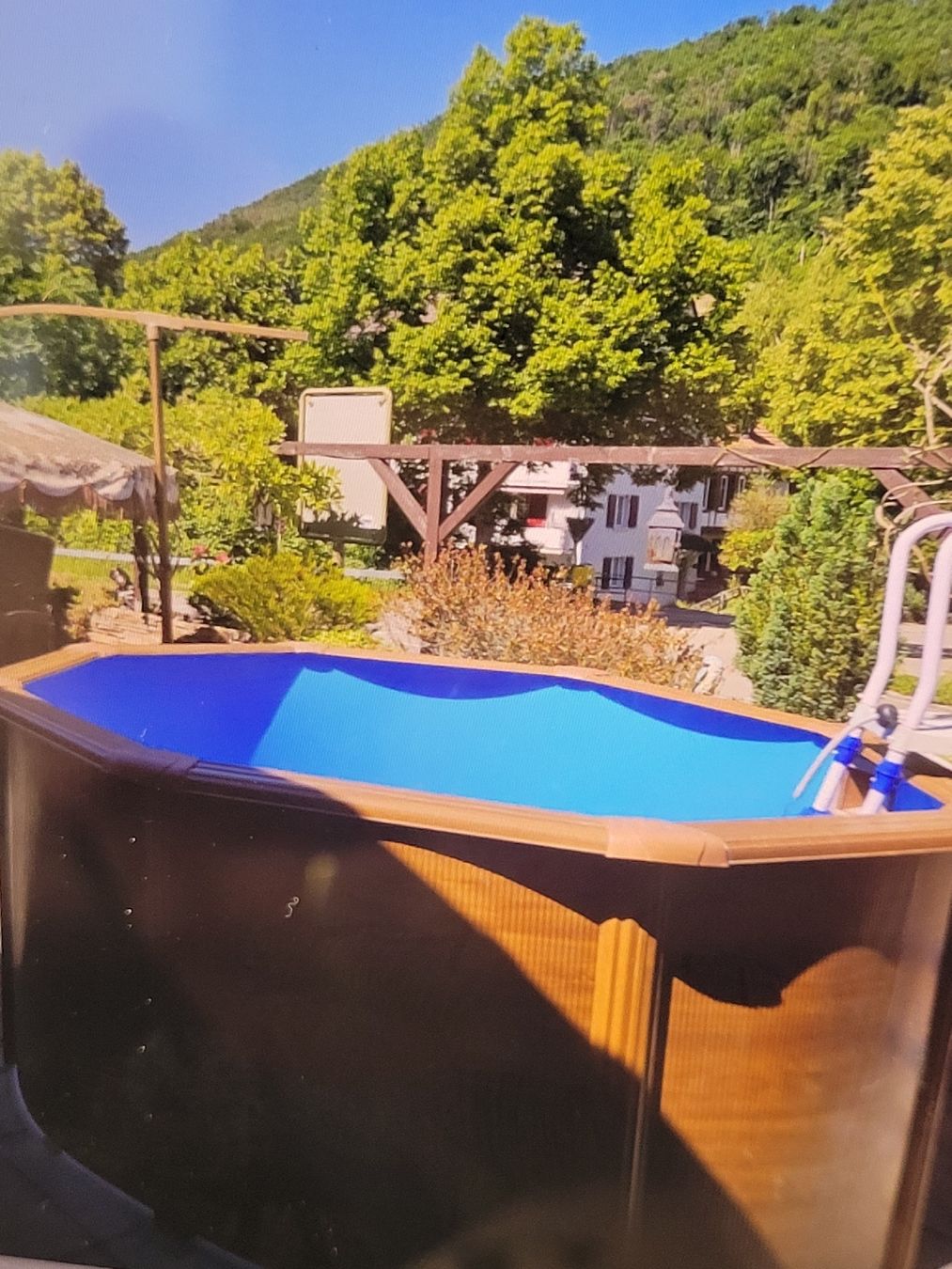 Schwimmbad: Mini Pool 2.5mDurchmesser  1.20mHoch  – Gebraucht aus Basel von dhe_qbg8 2
