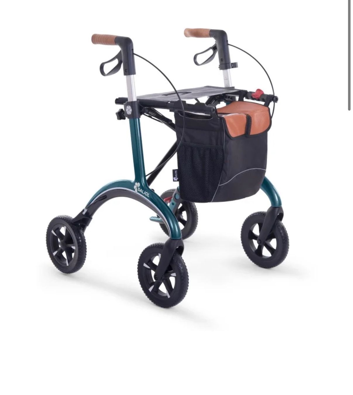 Ausili per la deambulazione: + SALJOL Carbon Rollator CR grün – Nuovo e nell'imballaggio originale da Amriswil venduto da JaJa-Express 4