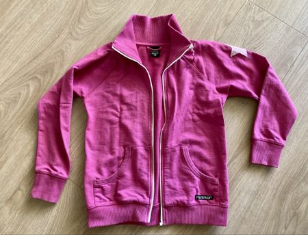 Tolle Sweatjacke von Villervalla rosa-pink Gr. 128