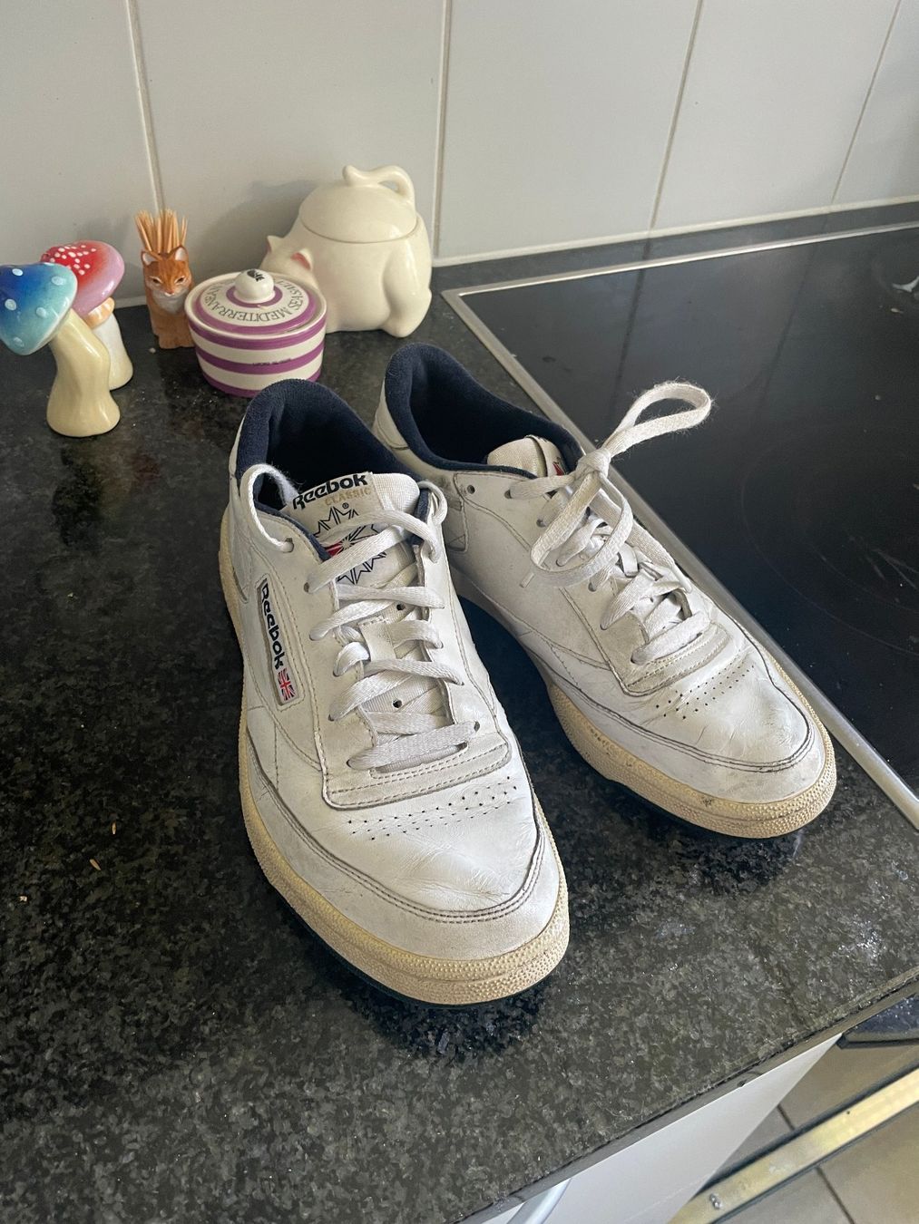 Reebok Herrenschuhe: Reebok Sneaker Weiss Grösse 42 – Gebraucht aus Zürich von Leistong