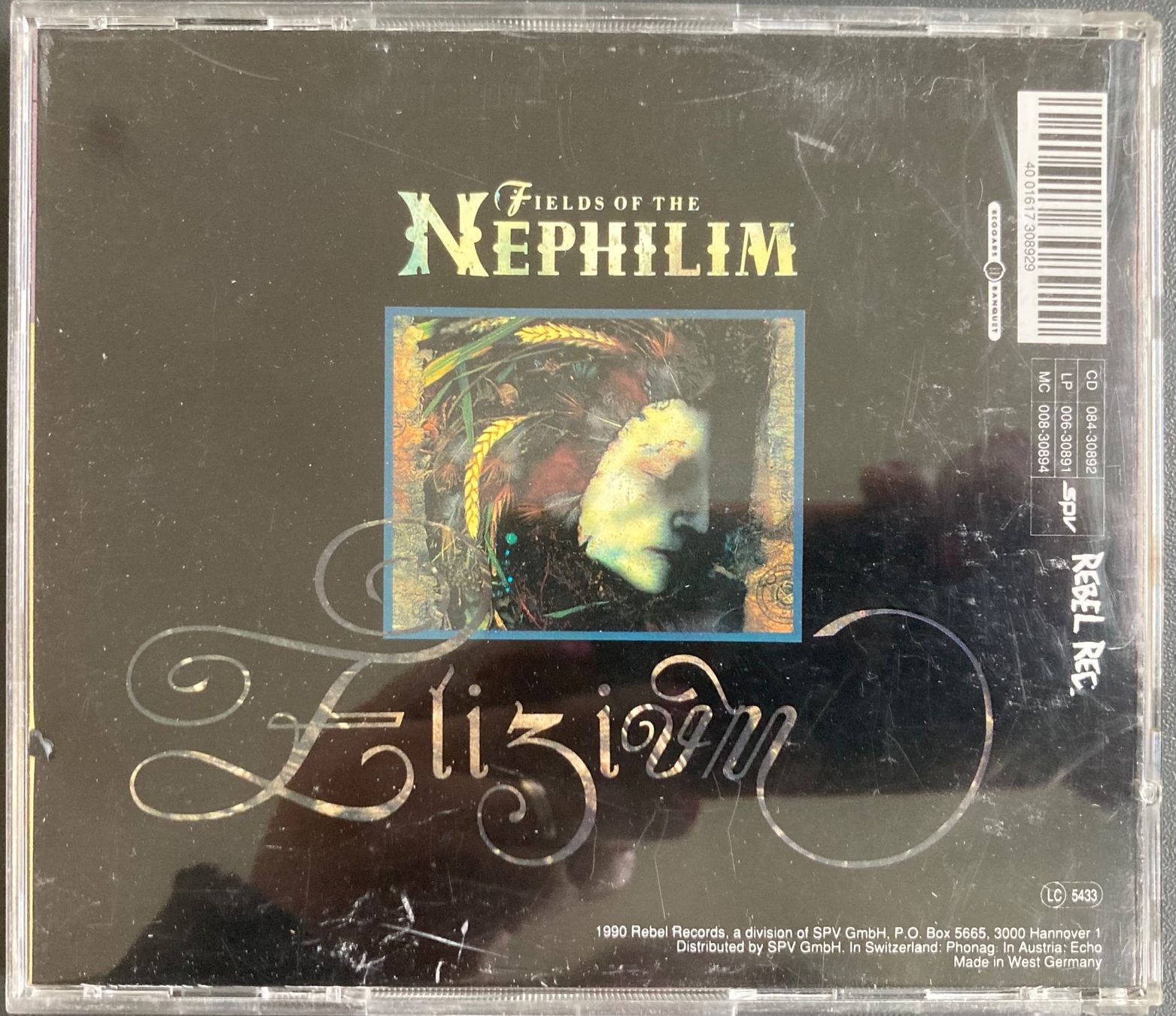 CD: FIELDS OF NEPHILIM - ELIZIUM – Usato da Poliez-Pittet venduto da Newtown-Records 1