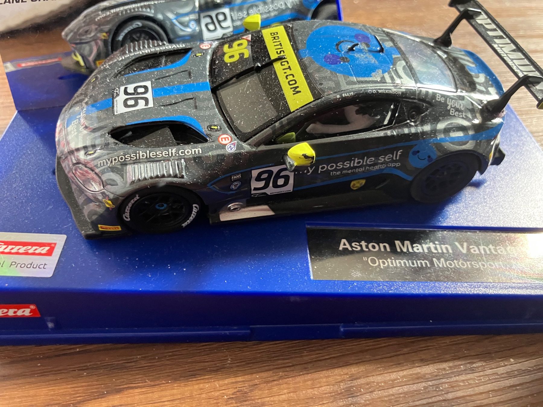 Carrera Piste: Carrera D132 Aston Martin Vantage GT3  No.96 – Usato da Möriken AG venduto da schmueke01 5