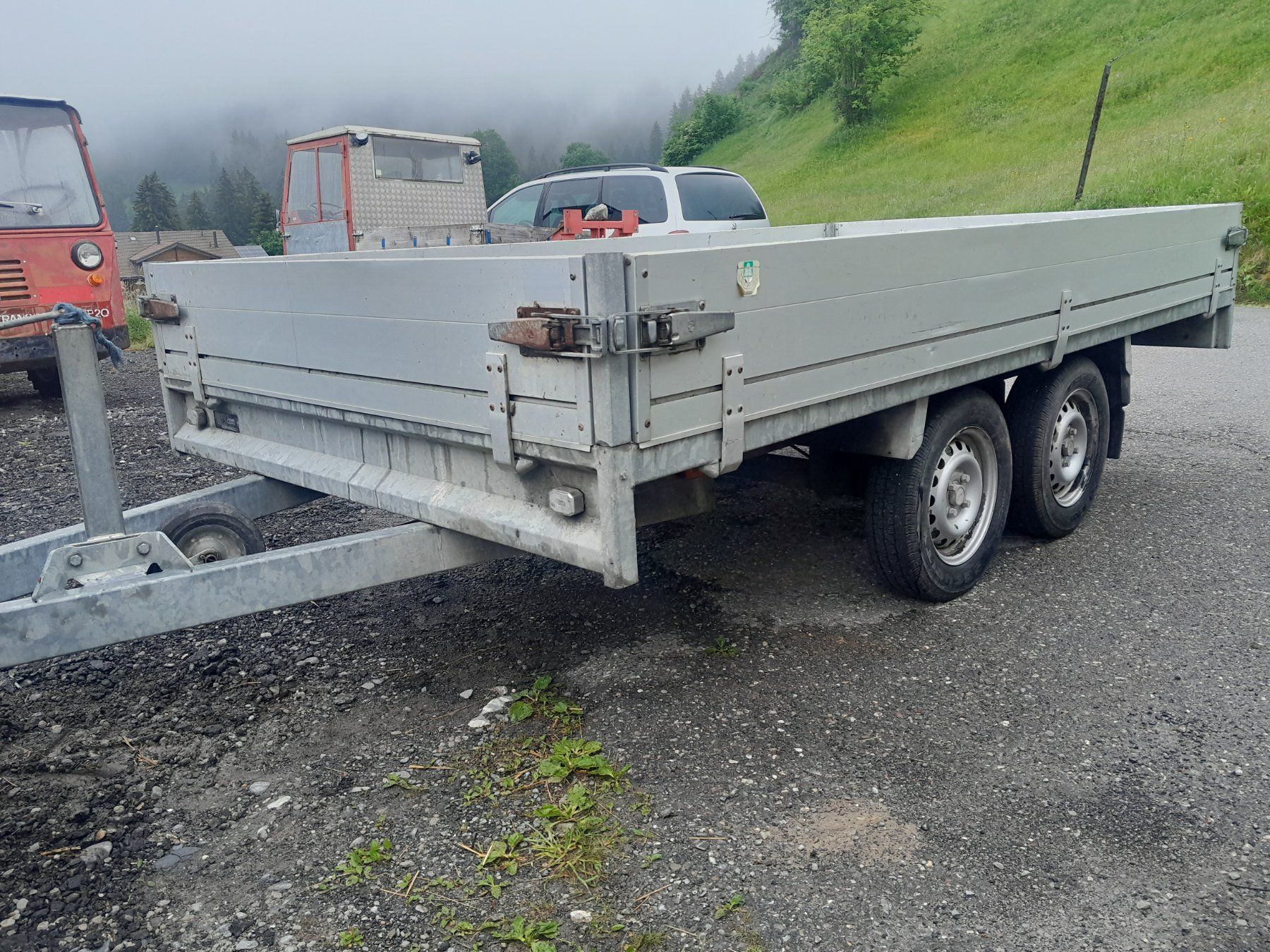 Remorques: Amnssems Tandem Anhäger – D'occasion à Adelboden par maschinen01 1
