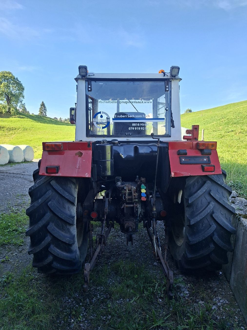 Steyr Traktoren: DEFEKT Steyr 8080 SK1 – Defekt aus Einsiedeln von Fluh05 1