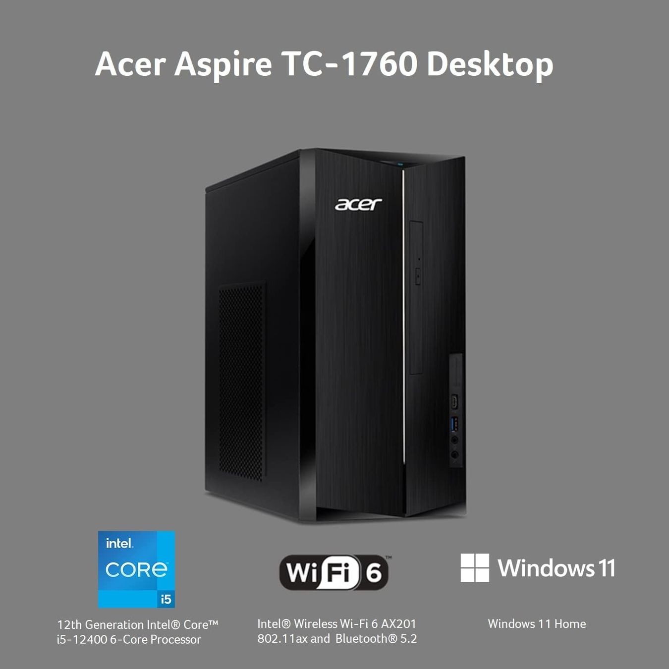 Acer PC: Acer Aspire TC-1760 - Windows 11 (Version 25H2) *Demogerät* – Nuovo (secondo la descrizione) da Rüti ZH venduto da Lux05