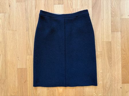LANIUS - Pencil-Skirt/Jupe/Rock in 100% Schurwolle, Gr. 34