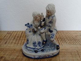 Capodimonte Porzellan Figurenpaar aus Neapel