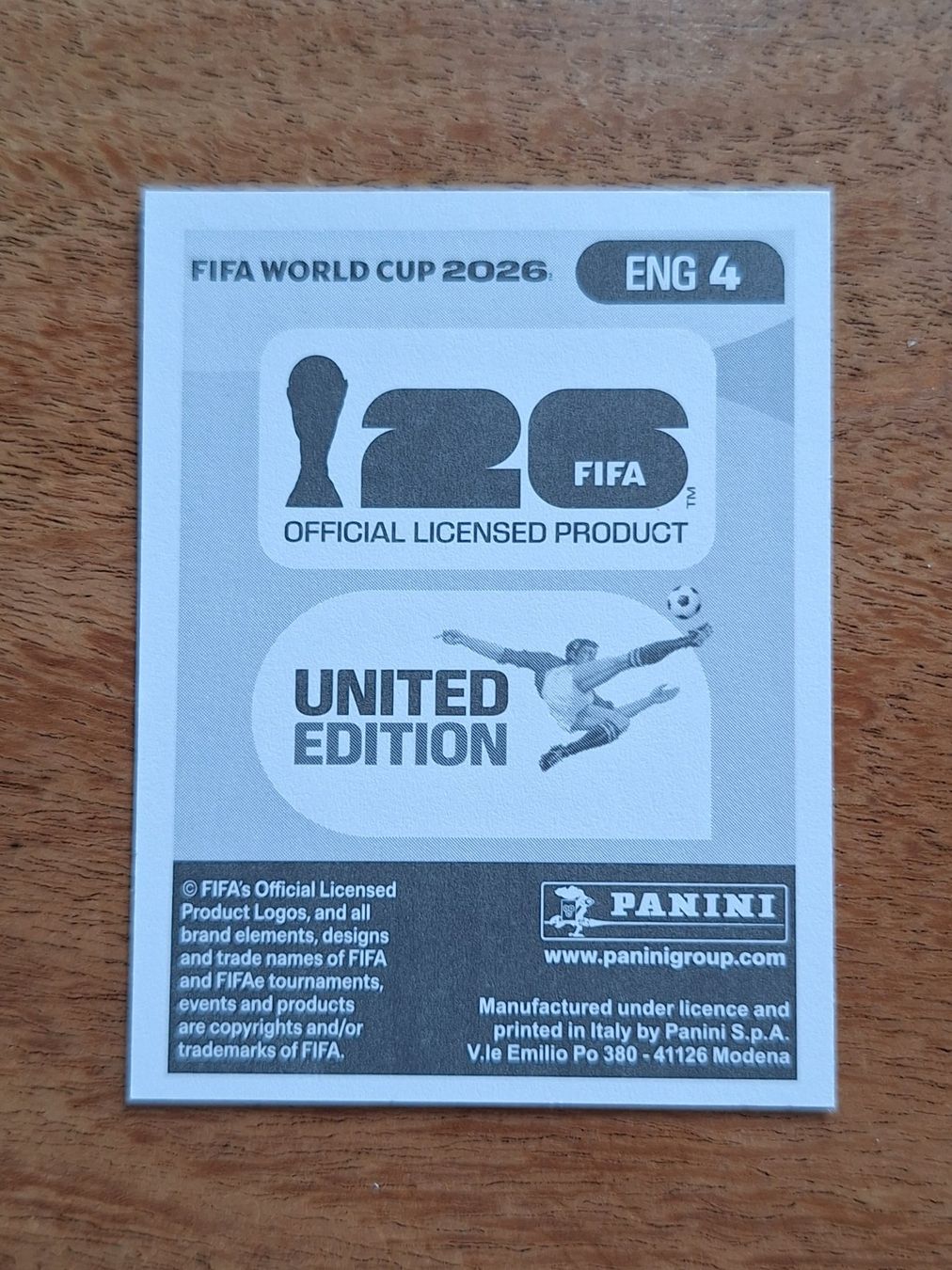 Panini Carte collezionabili: Panini Marc Guéhi ENG 4 – Nuovo (secondo la descrizione) da Romanens venduto da Crocette 1