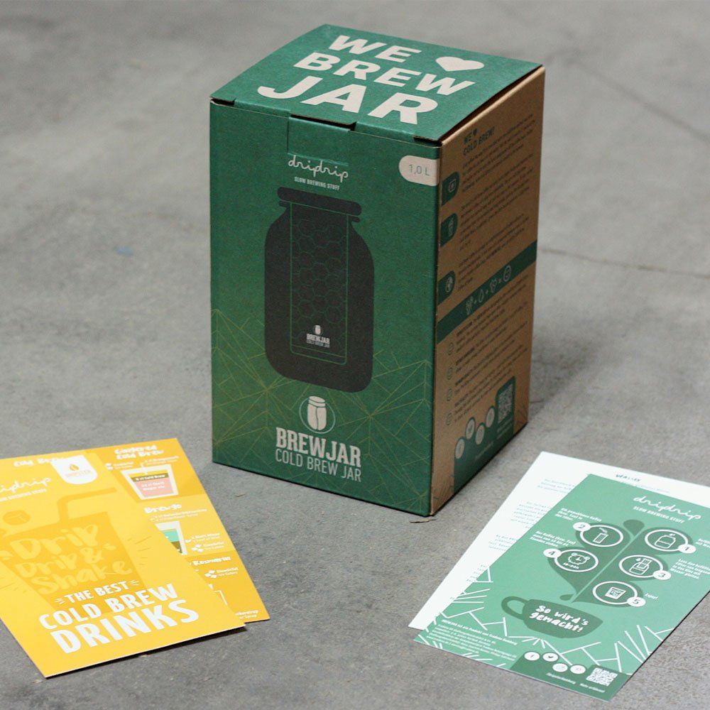 Macchine per caffè & Macchine per espresso: BREWJAR - dripdrip Cold Brew Coffee Jar - 1L – Nuovo e nell'imballaggio originale da Wallenwil venduto da toesstal-vertrieb 7