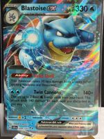 Pokemon Blastoise ex (SCR 030) 🇬🇧