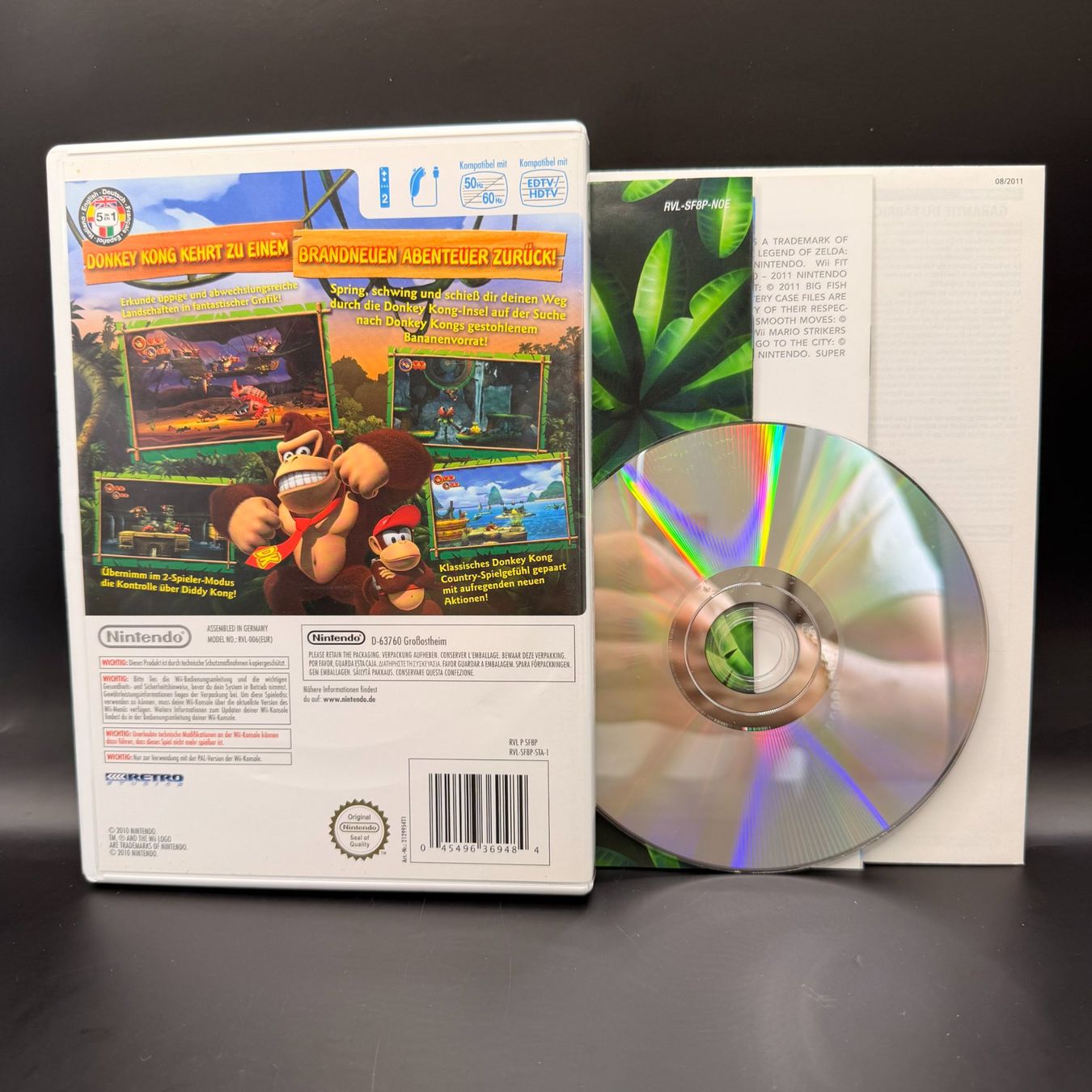 Nintendo Spiele: Donkey Kong Country Returns Wii – Gebraucht aus Düdingen von Nerdworld 1