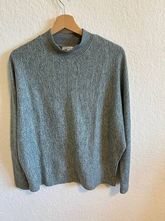 Graugrüner Fledermaus-Pullover von OPUS, Gr. 40