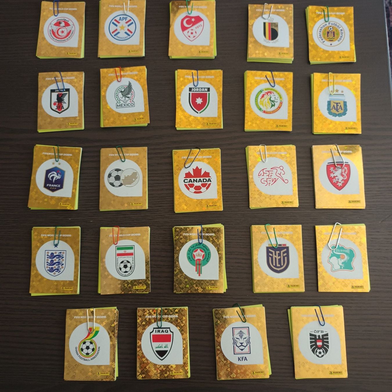 Panini Carte collezionabili: Panini World Cup 2026 - 488 Stickers – Nuovo (secondo la descrizione) da Dättwil AG venduto da tifar79 1